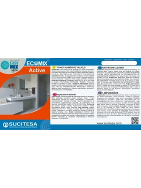 Label for ECOMIX ACTIVE cleaner