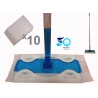 Dust Absorbing Mop (with 10 wipers)