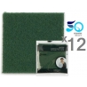 Strong Green Scouring Pad Cisne 15x15cm (12units)