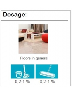 Floor cleaner NATURSAFE XTRA CLEANER, 5Kgx4units