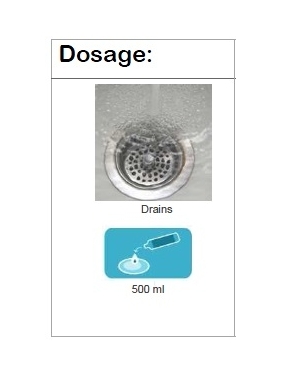 Professional chemical drain opener AQUAGEN DRAIN 5Kg