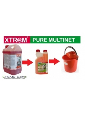 FLORAL fragnance floor cleaner XTREM PURE MULTINET 2L (till 133unitsx1L)