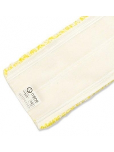 Priklijuojama grindų šluostė MICROFIBRA VELCRO MOP 40cm (geltona)