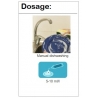 Sanitizer manual dishwashing detergent AQUAGEN DIP (high performance)