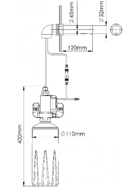 Hand Dryer Machflow PLUS M09 with HEPA filter