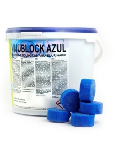 Biological tablet desodorizantes VIJUBLOCK AZUL 60units