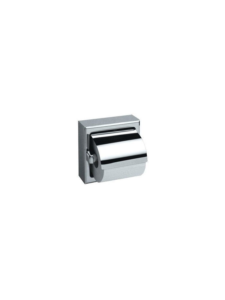 Toilet roll holder with cover Mediclinics AI0310C, bright