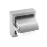 Toilet roll holder with cover MEDISTEEL (satin)