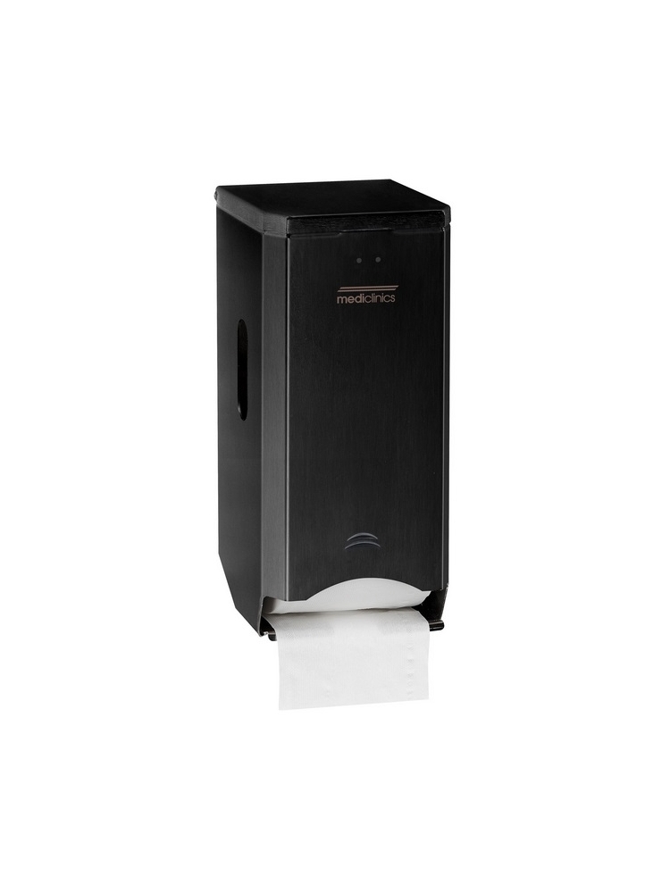 WC paper dispenser STANDART 2R (BLACK)
