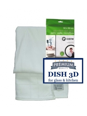 Microfiber cloth for draining dishes DISH CLOTH 3D,50x50cm