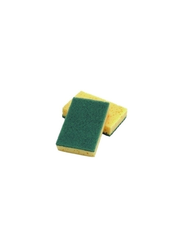 Strong green scouring pad CISNE DISH 12x8x2cm