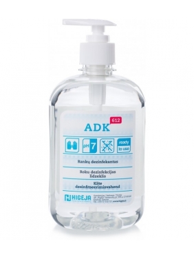 Rankų dezinfekcija ADK612, 500ml (skystis)