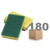 Strong green scouring pad CISNE DISH (180units)