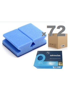 Scouring pad SOFT BLUE 9x7x4,5cm (72units)