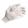 Knitted nylon gloves (12 pairs)