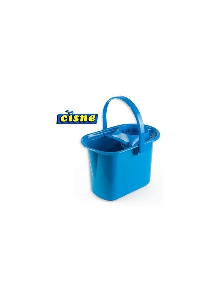Bucket with wringer Cisne Rectagular Blue, 14L