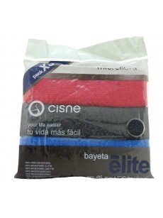 All purpose microfiber cloth Cisne ELITE, 30x40cm (3units)