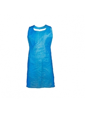 Disposable aprons, blue (100units)