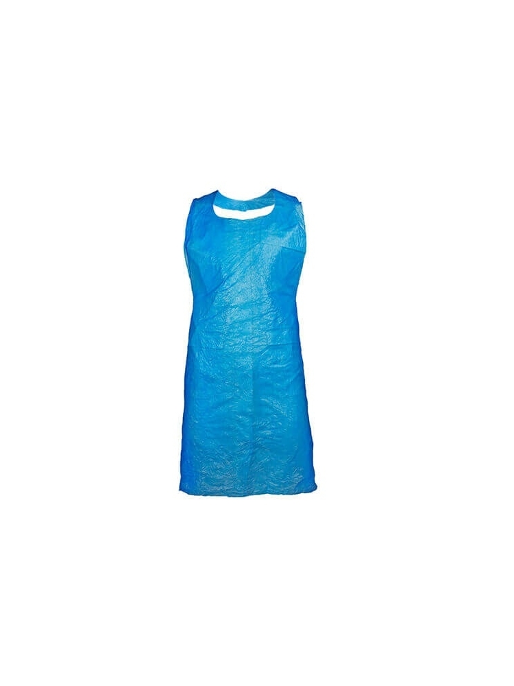 Disposable aprons, blue (100units)
