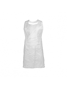 Disposable aprons, white (100units)