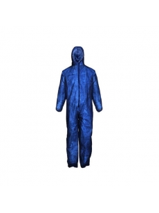 Disposable coverall, blue (unit.)