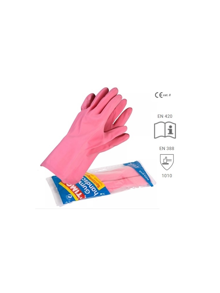 Rubber latex gloves, S