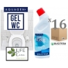 WC daily cleaner gel AQUAGEN GEL WC 1Lx16units