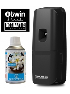 Automatic air freshener AMBIMATIC NOA with black dispenser