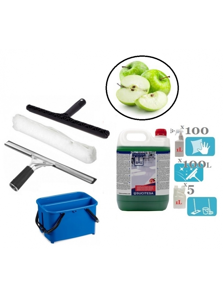 Window cleaning tools set TWIN APPLE