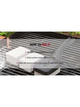 Cleaning block GRILL with handle