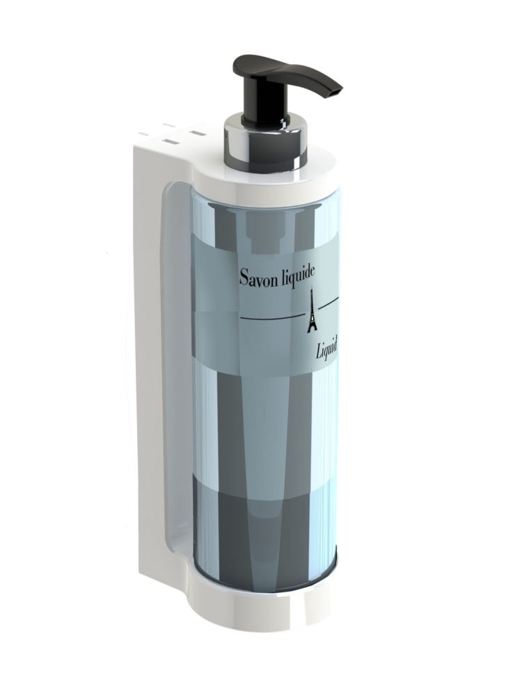 Soap dispenser JVD ISSIS WHITE, 300ml
