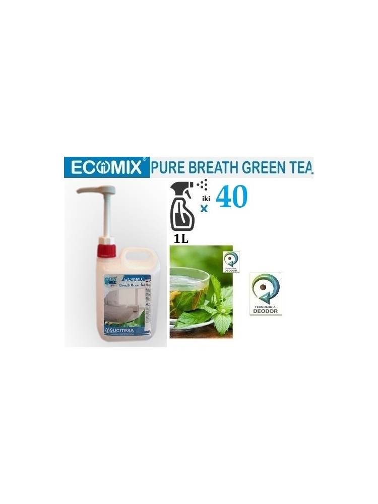 Žalios arbatos kvapo neutralizuojantis gaiviklis ECOMIX BREATH GREEN TEA, 2L