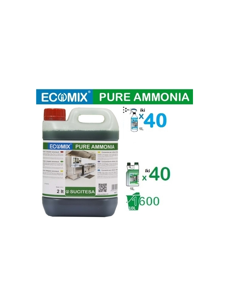 Detergent with ammonia ECOMIX AMMONIA