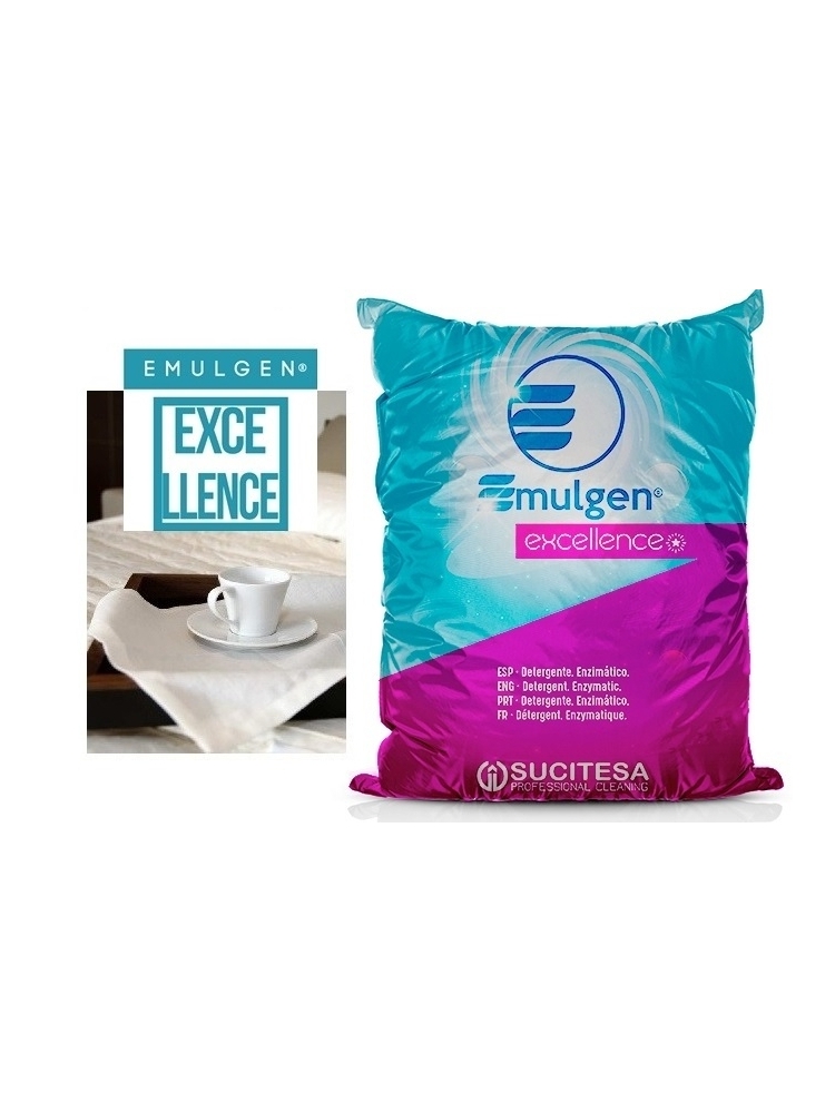 Laundry detergent with enzymatic EMULGEN EXCELLENCE