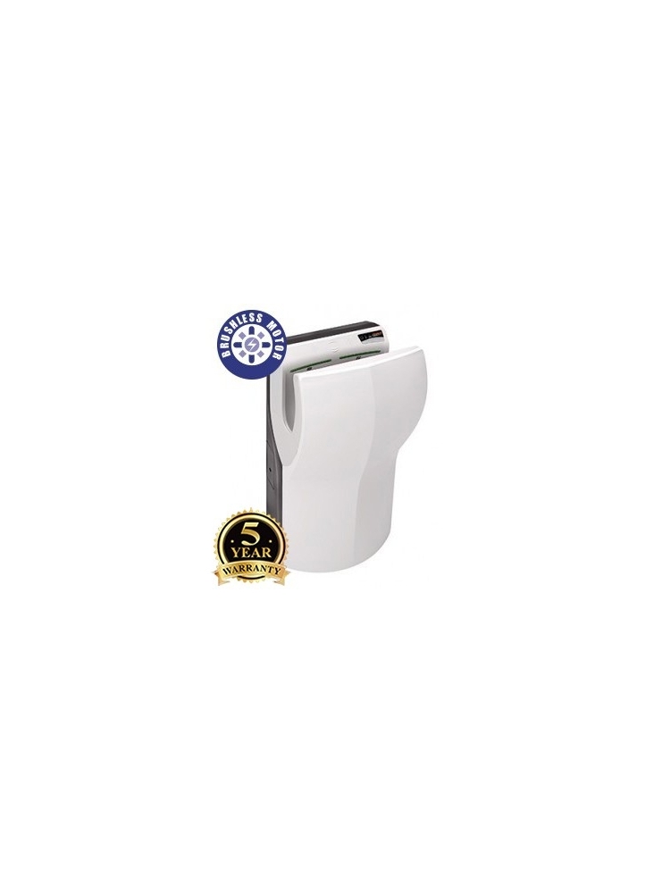 Hand Dryer Dualflow PLUS white brushless motor (M24A)