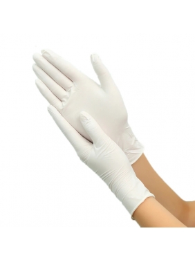 LATEX disposable gloves Topglove Shield Superb M (100units)