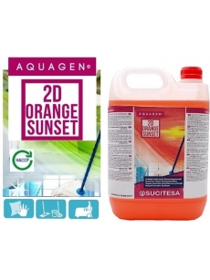 2in1 Extra parfumed effect neutral floor cleaner AQUAGEN 2D ORANGE SUNSET, 5L