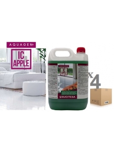 Floor cleaner with bio-alcohol AQUAGEN IC APPLE 5Lx4units)