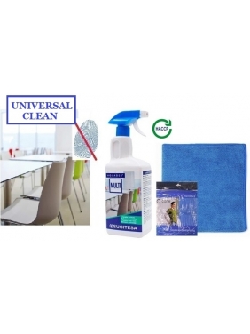 Cleaning set for HARD SURFACES