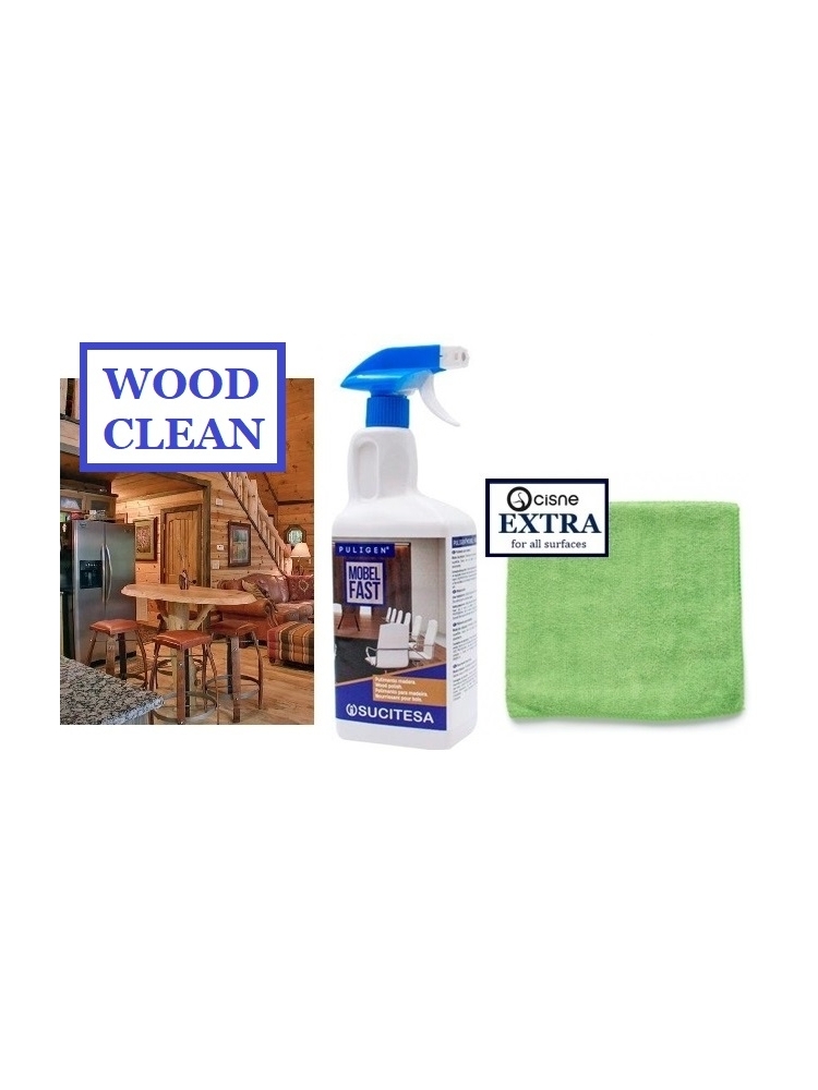 Cleaning set for WOODEN SURFACES
