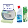 Cleaning set for WC