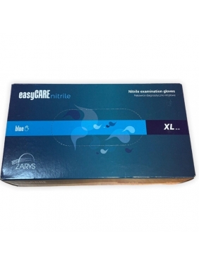 Nitrilinės vienkartinės pirštinės ZARYS EasyCare Nitrile Blue XL, 100vnt.