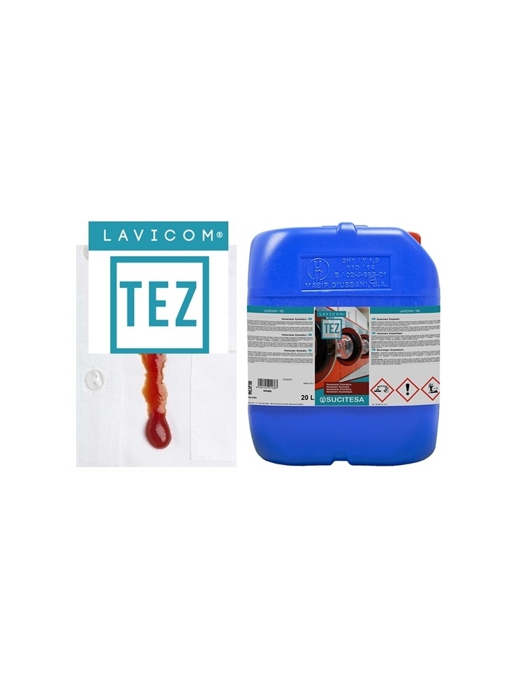 Dėmių valiklis su enzimais - humektantas LAVICOM TEZ, 20L (koncentratas)