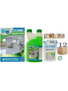 Green apple fragrance floor cleaner ECOMIX pure FLOOR APPLE