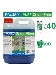 Grindų ploviklis su bioalkoholiu ECOMIX FLOOR ORIGIN (20-40vnt.x1L) pušų kvapo