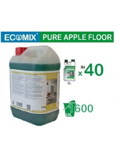 Green apple fragrance floor cleaner ECOMIX FLOOR APPLE 2L