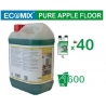 Grindų ploviklis su bioalkoholiu ECOMIX FLOOR APPLE (20-40vnt.x1L) obuolių kvapo)