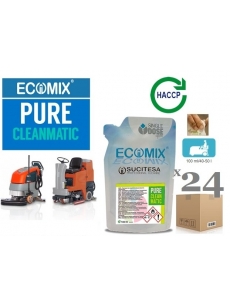 Floor scrubber detergent ECOMIX CLEANMATIC 24MINI