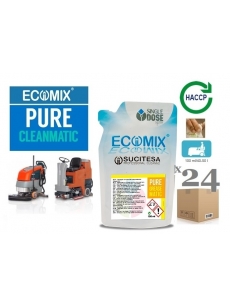 Floor scrubber degreaser ECOMIX GREASEMATIC 24MINI