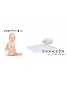 Sanitary beds liners for BABYMEDI (2000units)